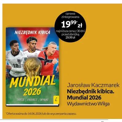 Książka Niezbędnik kibica. Mundial 2026 Jarosław Kaczmarek promocja w Empik