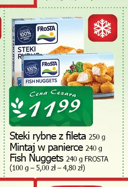 Fish Nuggets Frosta promocja w CEZAR Delikatesy