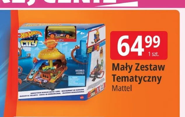 Mały Zestaw Tematyczny Mattel promocja w Leclerc
