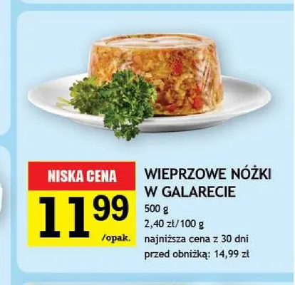 Wieprzowe nóżki w galarecie promocja w Gram Market