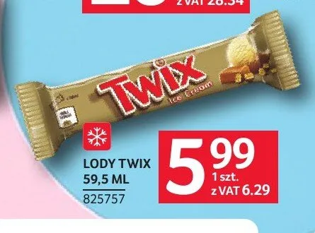 Lody TWIX promocja w Selgros
