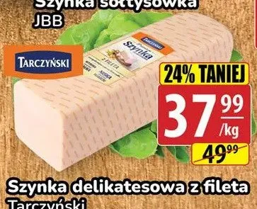 Szynka delikatesowa z fileta Tarczyński promocja w API Market