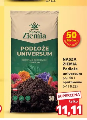 Podłoże uniwersalne Nasza Ziemia Universum promocja w Kaufland