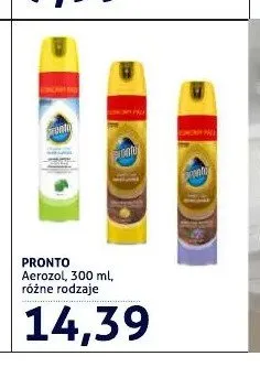 Aerozol do mebli Pronto Classic promocja w Blue Stop