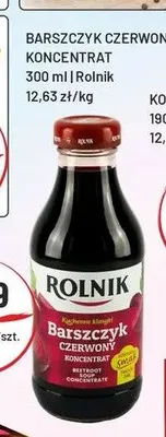 Barszczyk czerwony koncentrat Rolnik promocja w Sedal