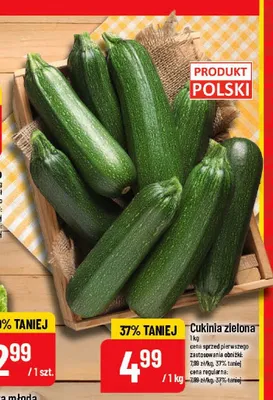 Cukinia zielona promocja w POLOmarket