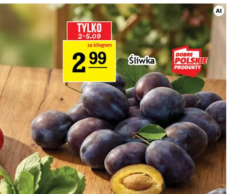 Śliwki promocja w Gram Market
