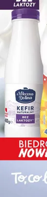 Kefir naturalny bez laktozy 400g promocja w Biedronka
