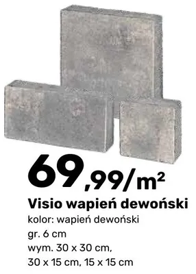 Wapień dewoński Visio promocja w Bricomarche