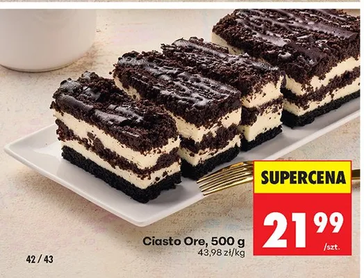 Ciasto Ore promocja w Biedronka