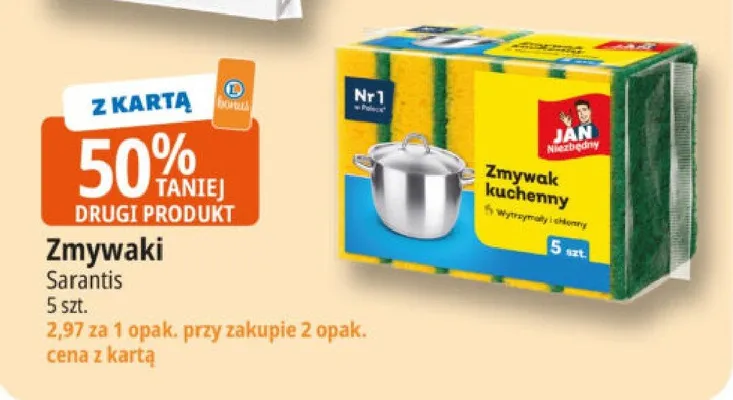 Zmywaki promocja w Leclerc