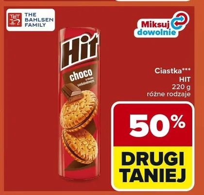 Ciastka Hit Choco promocja w Carrefour