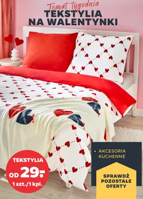 Tekstylia, różne rodzaje promocja w Netto