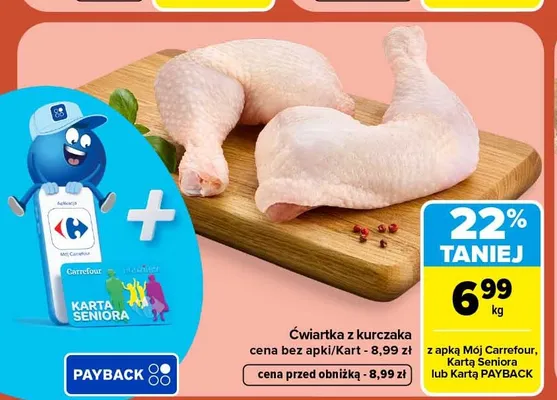 Ćwiartka z kurczaka promocja w Carrefour