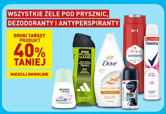 Żel pod prysznic 3w1 Whitewater Old Spice promocja w Aldi