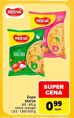 Zupa o smaku kurczaka Reeva promocja w Carrefour