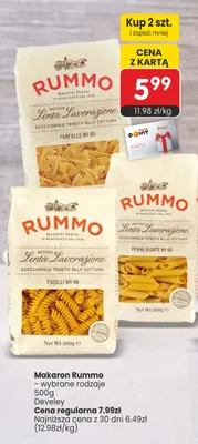 Makaron Rummo Fusilli No 48 promocja w Market Point