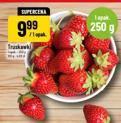 Truskawki promocja w POLOmarket