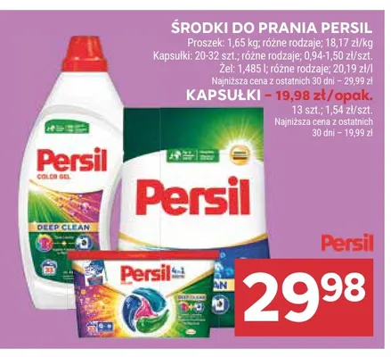 Kapsułki do prania Persil promocja w Stokrotka