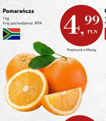 Pomarańcze promocja w Market Point