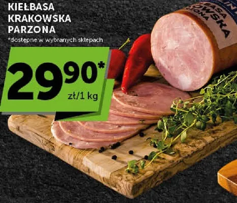 Kiełbasa krakowska parzona promocja w ABC