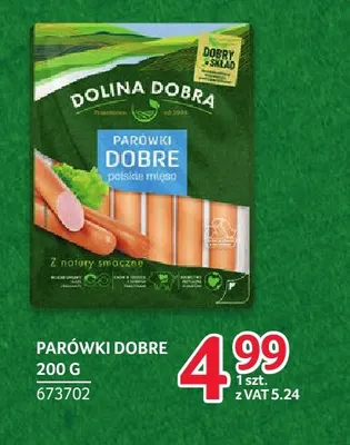 Parówki Dobre Dolina Dobra promocja w Selgros