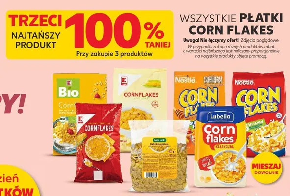 Płatki śniadaniowe granola różne rodzaje Bakalland Ba! promocja w Kaufland