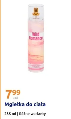 Mgiełka do ciała Wild Romance promocja w Action