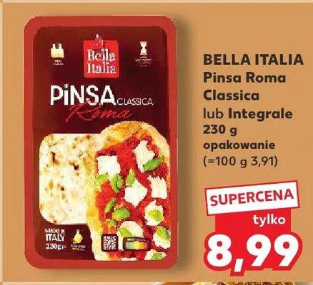 Pinsa Roma Classica lub Integrale promocja w Kaufland