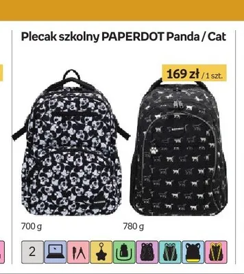 Plecak szkolny Paperdot Panda promocja w Empik