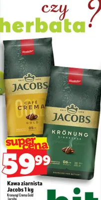 Kawa ziarnista Jacobs promocja w TOPAZ