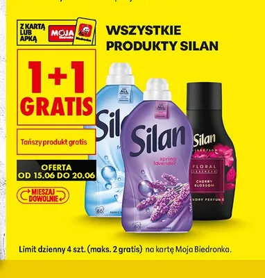 Produkty Silan promocja w Biedronka