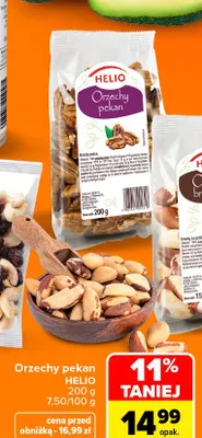 Orzechy pekan Helio promocja w Carrefour