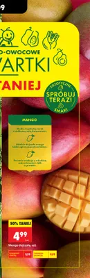 Mango dojrzałe promocja w Biedronka
