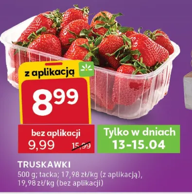 Truskawki promocja w Stokrotka