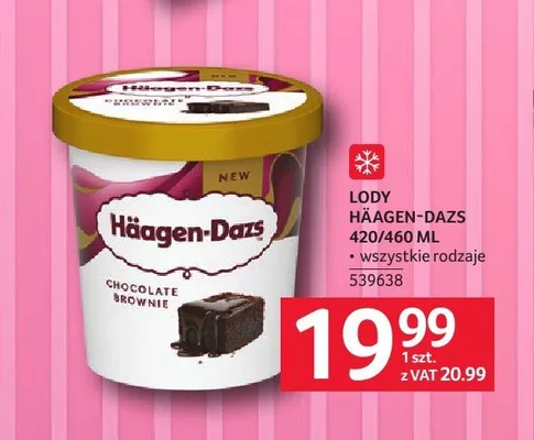 Lody Häagen-Dazs promocja w Selgros