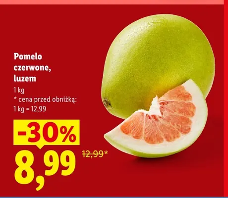 Pomelo czerwone promocja w Lidl