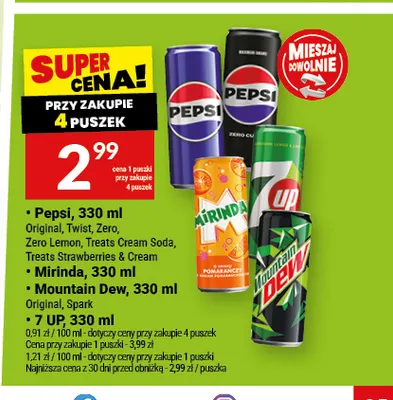 Napój gazowany Pepsi Original promocja w Twój Market