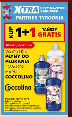 Płyn do płukania Coccolino Perfume & Care Passion Flower & Bergamot promocja w Kaufland