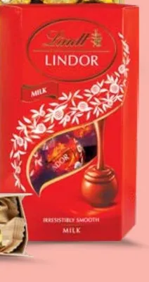 Czekoladki Lindor Lindt promocja w Lidl