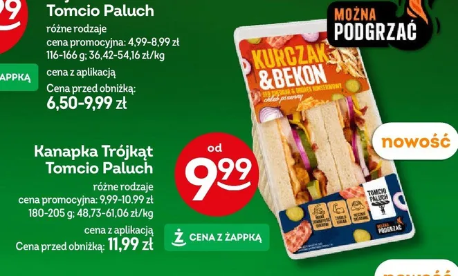 Kanapka kurczak & bekon promocja w Żabka