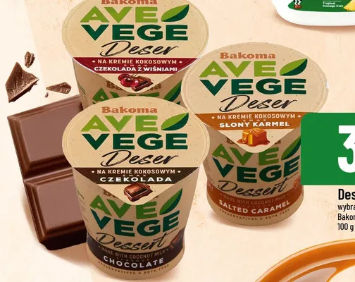 Deser Ave Vege słony karmel Bakoma promocja w POLOmarket