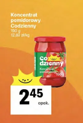 Koncentrat pomidorowy Codzienny promocja w Delikatesy Centrum