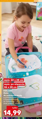 Mata do malowania wodą KIDLAND wym. 22x28cm promocja w Kaufland
