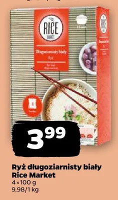 Ryż długoziarnisty biały Rice Market promocja w Netto
