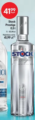 Wódka Stock Prestige promocja w Żabka