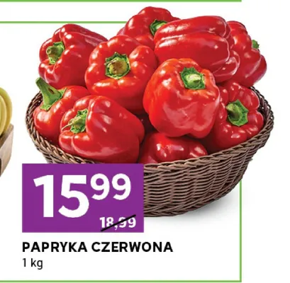 Papryka czerwona promocja w Stokrotka