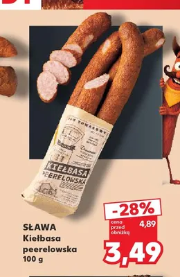 Kiełbasa peerelowska Sława promocja w Kaufland