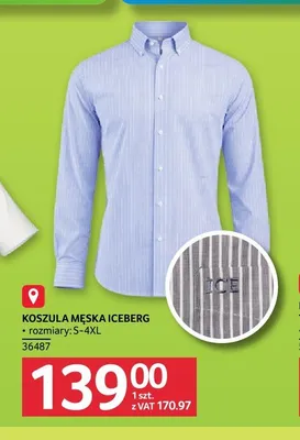 Koszula męska Iceberg promocja w Selgros