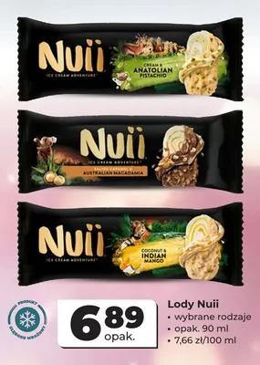 Lody Nuii Salted Caramel & Australian Macadamia promocja w Odido